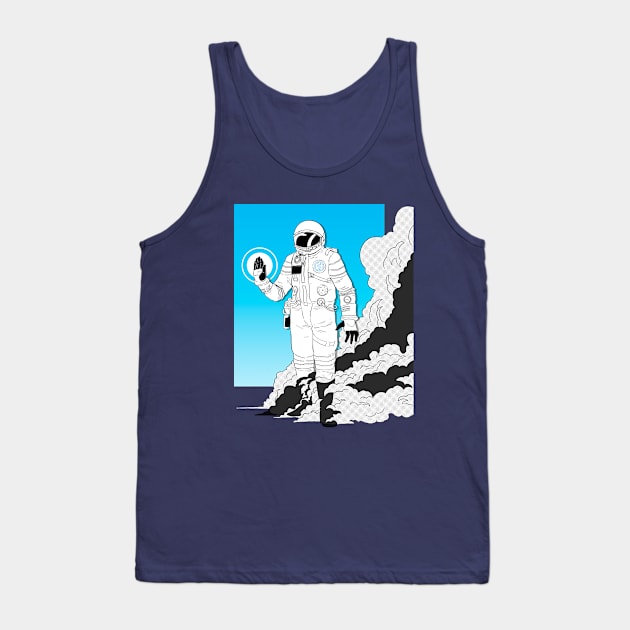 COME IN PEACE Tank Top by GOUP